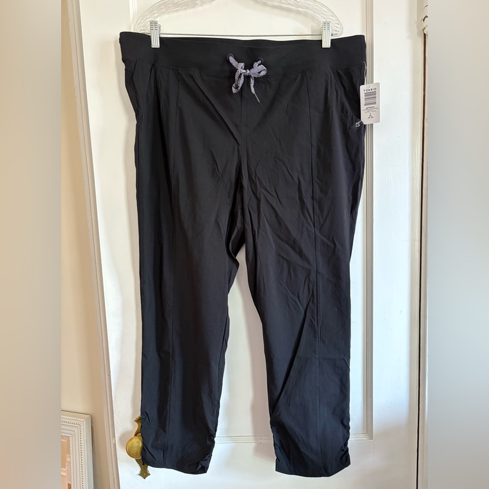 torrid Black happy camper fitness Drawstring Joggers